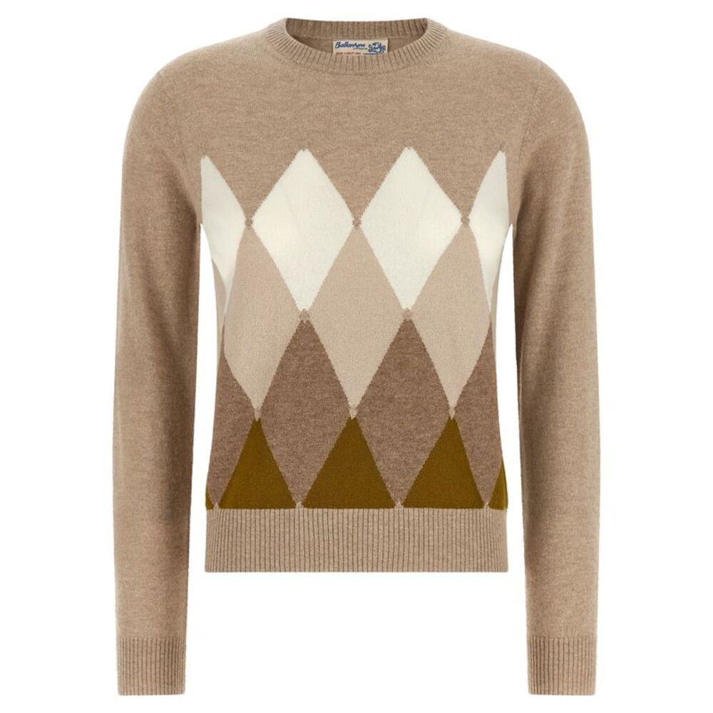 Ballantyne Women 'Classic Diamond' Diamond-Shaped Sweater